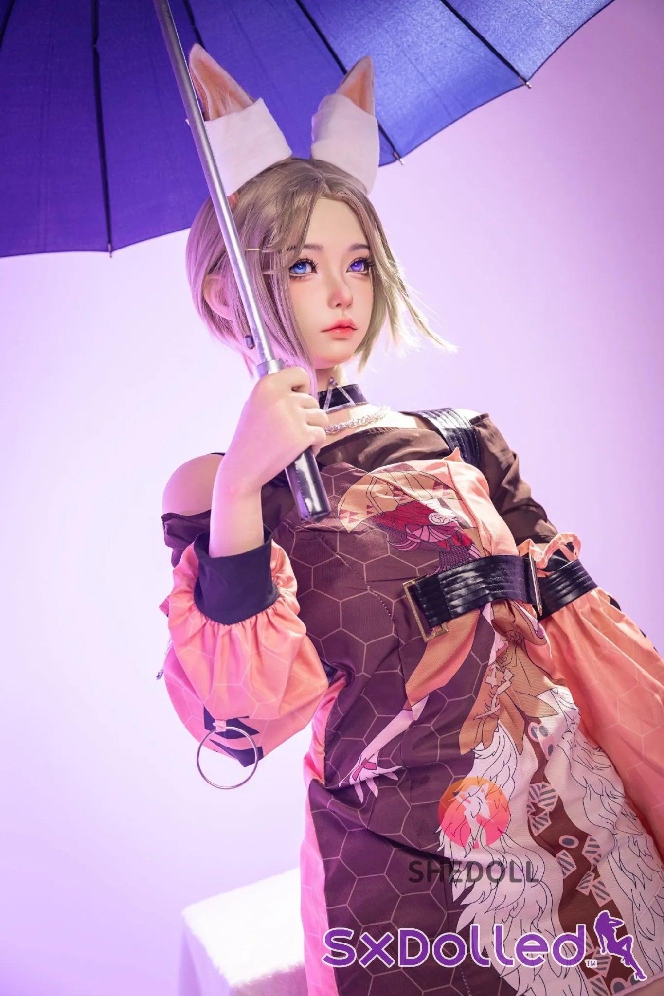 Cheryl A (D-Cup) (167cm) | Asian Fox Cosplay Sex Doll | SHEDOLL D-Cup / 167cm / Blonde Sex Doll