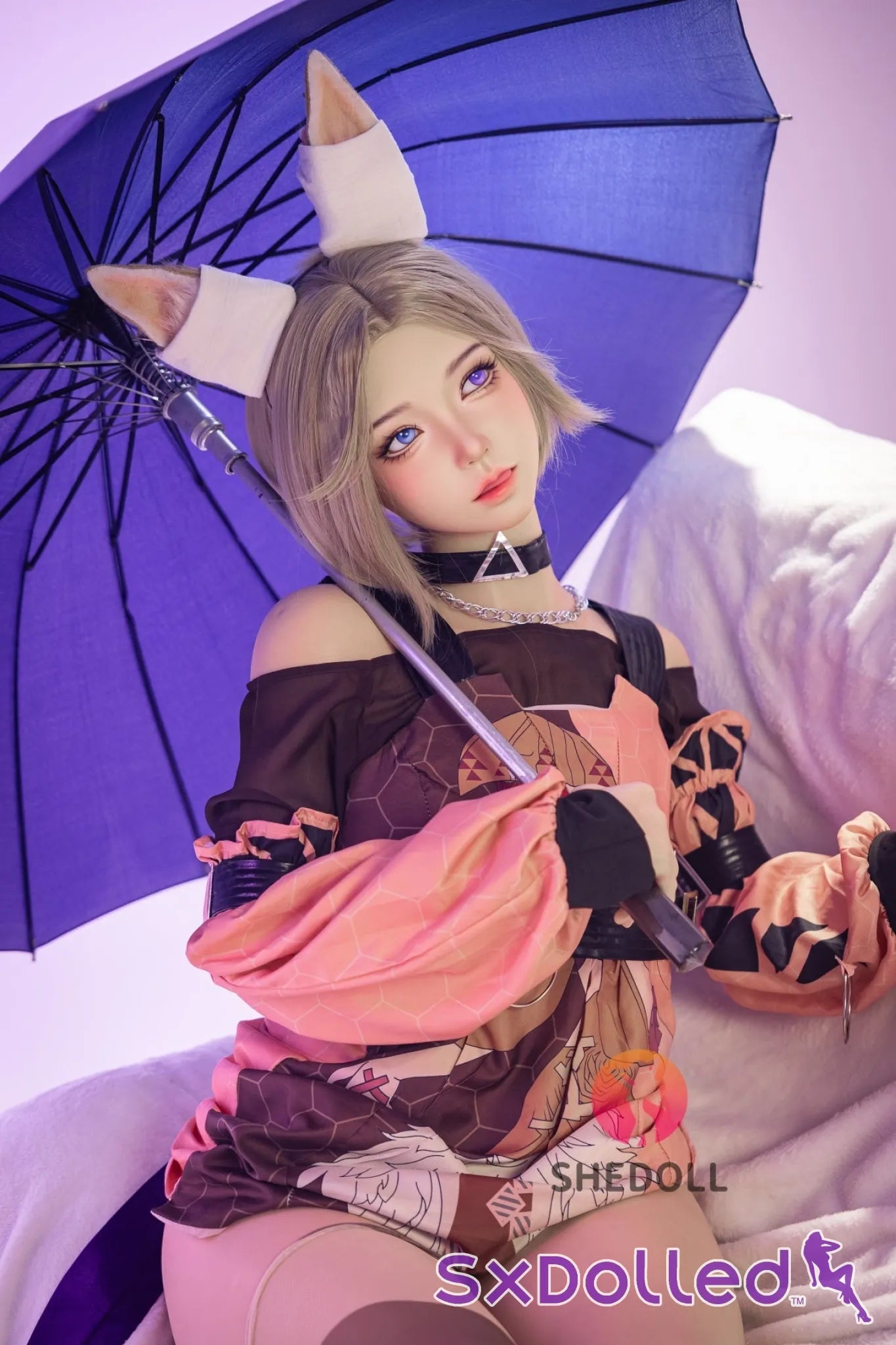 Cheryl A (D-Cup) (167cm) | Asian Fox Cosplay Sex Doll | SHEDOLL D-Cup / 167cm / Blonde Sex Doll