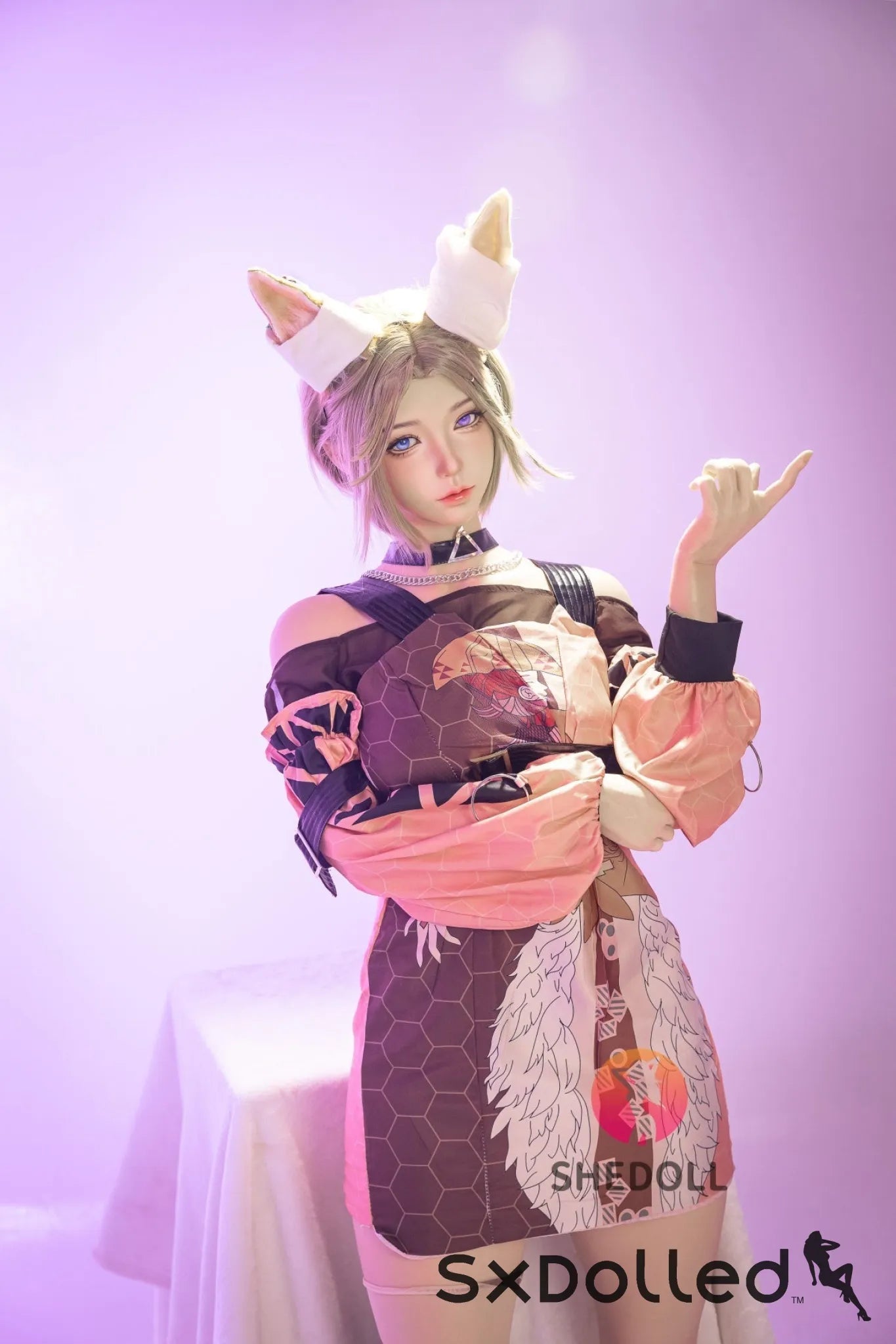 Cheryl A (D-Cup) (167cm) | Asian Fox Cosplay Sex Doll | SHEDOLL D-Cup / 167cm / Blonde Sex Doll