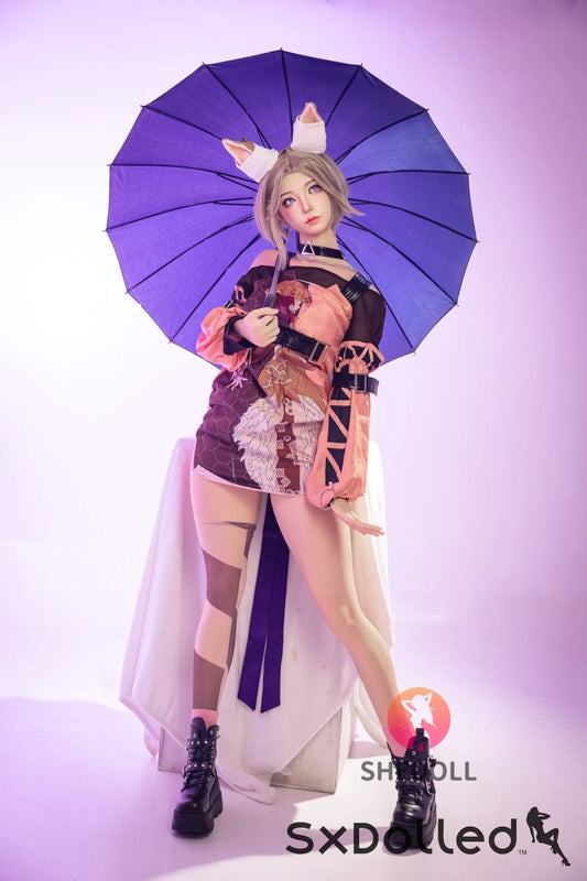 Cheryl A (D-Cup) (167cm) | Asian Fox Cosplay Sex Doll | SHEDOLL D-Cup / 167cm / Blonde Sex Doll