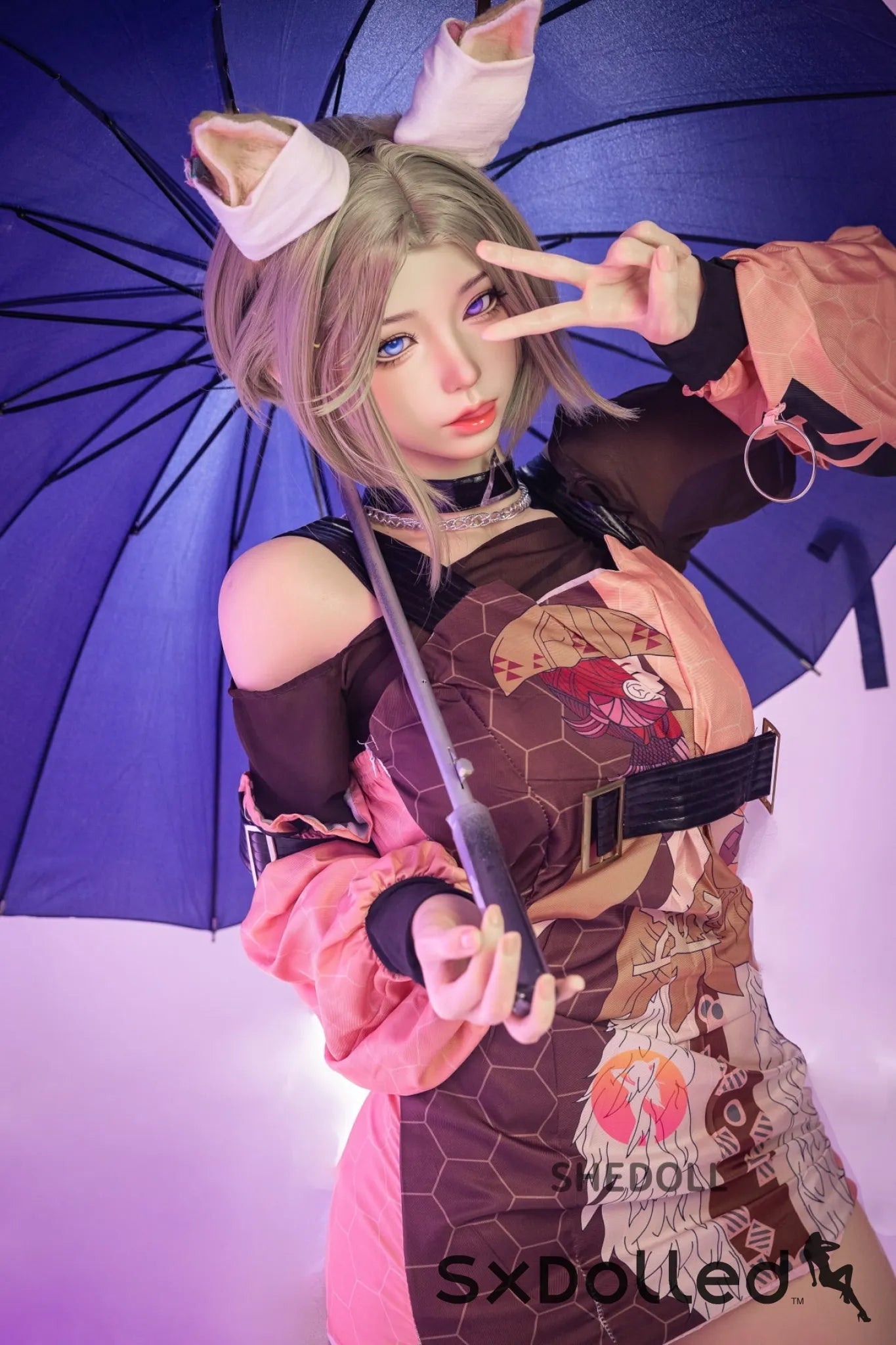 Cheryl A (D-Cup) (167cm) | Asian Fox Cosplay Sex Doll | SHEDOLL D-Cup / 167cm / Blonde Sex Doll