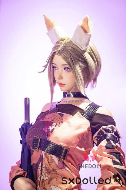 Cheryl A (D-Cup) (167cm) | Asian Fox Cosplay Sex Doll | SHEDOLL D-Cup / 167cm / Blonde Sex Doll