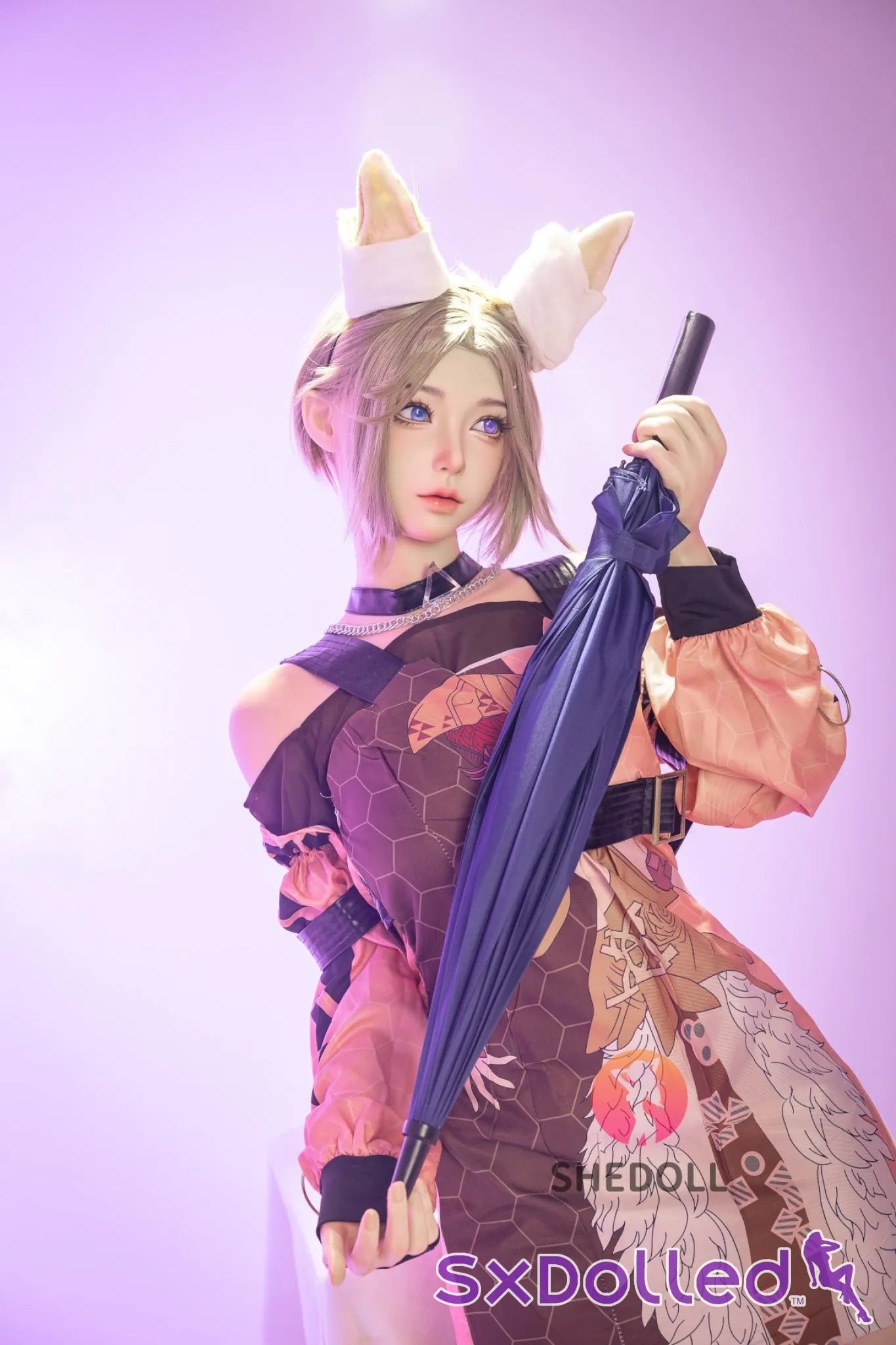 Cheryl A (D-Cup) (167cm) | Asian Fox Cosplay Sex Doll | SHEDOLL D-Cup / 167cm / Blonde Sex Doll