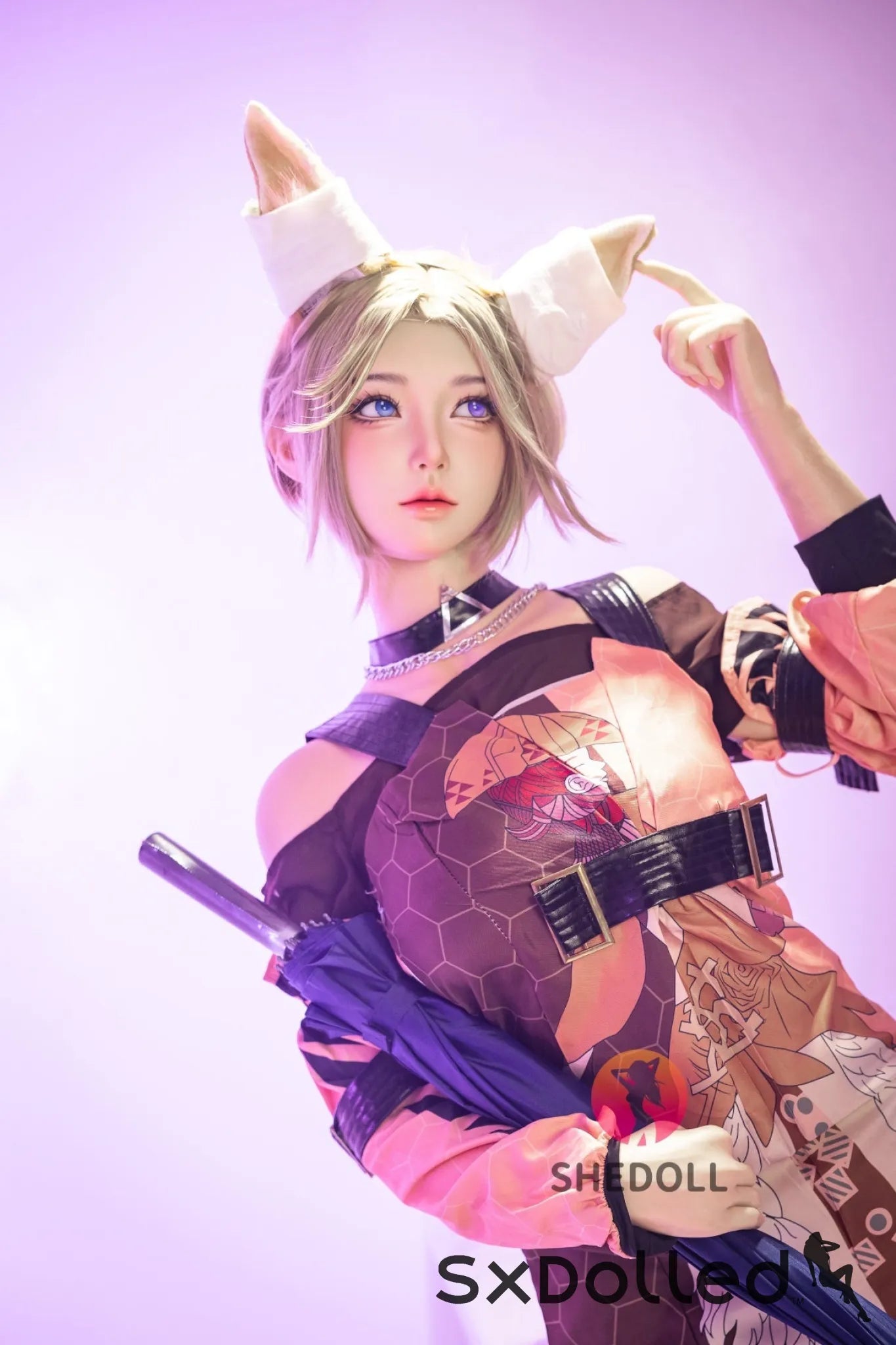 Cheryl A (D-Cup) (167cm) | Asian Fox Cosplay Sex Doll | SHEDOLL D-Cup / 167cm / Blonde Sex Doll