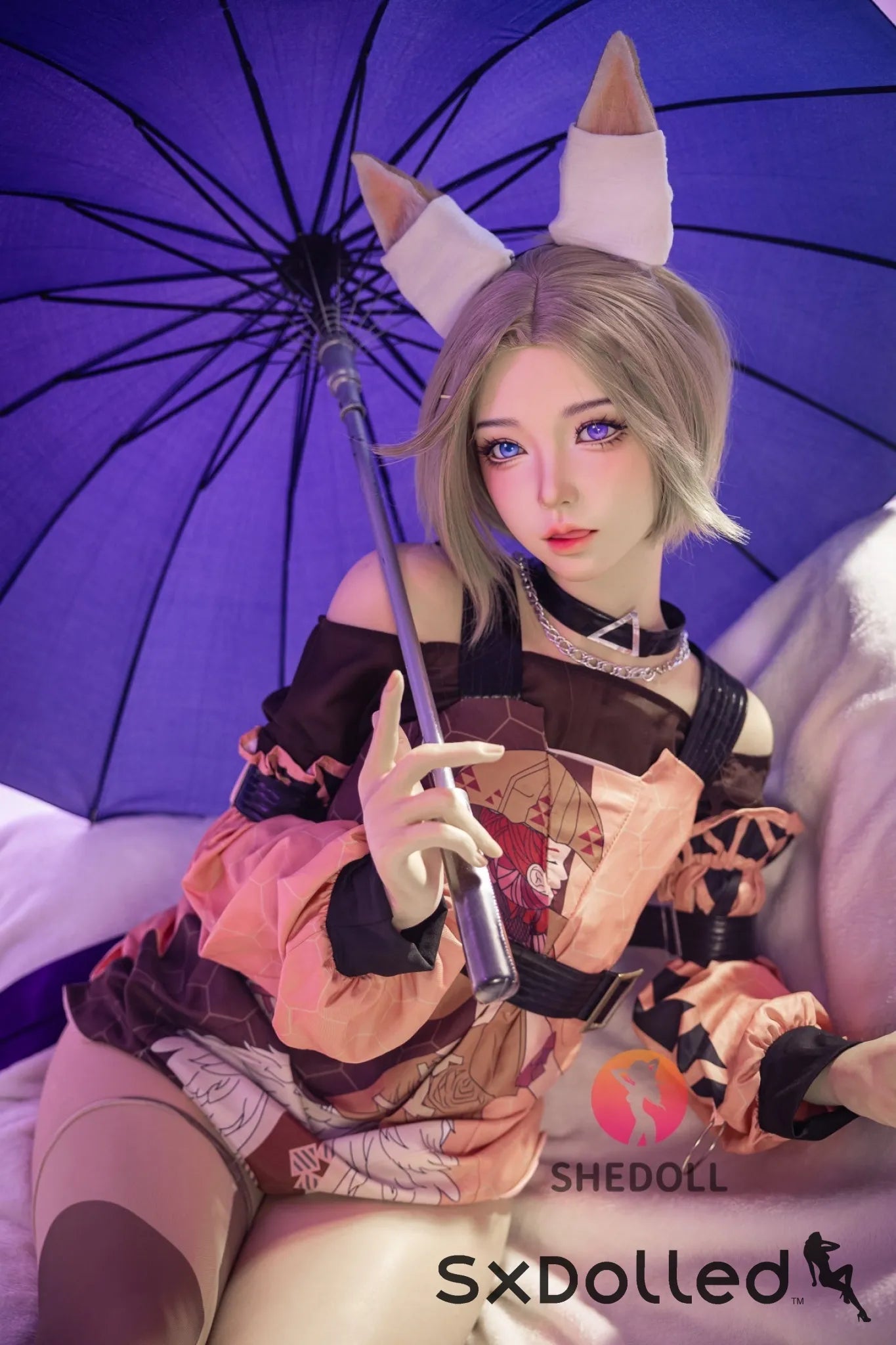 Cheryl A (D-Cup) (167cm) | Asian Fox Cosplay Sex Doll | SHEDOLL D-Cup / 167cm / Blonde Sex Doll