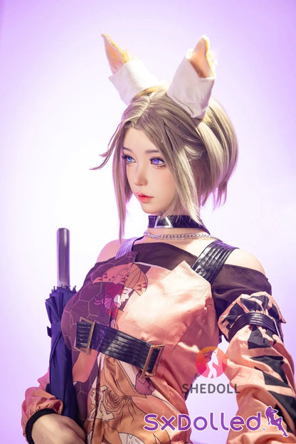 Cheryl A (D-Cup) (167cm) | Asian Fox Cosplay Sex Doll | SHEDOLL D-Cup / 167cm / Blonde Sex Doll