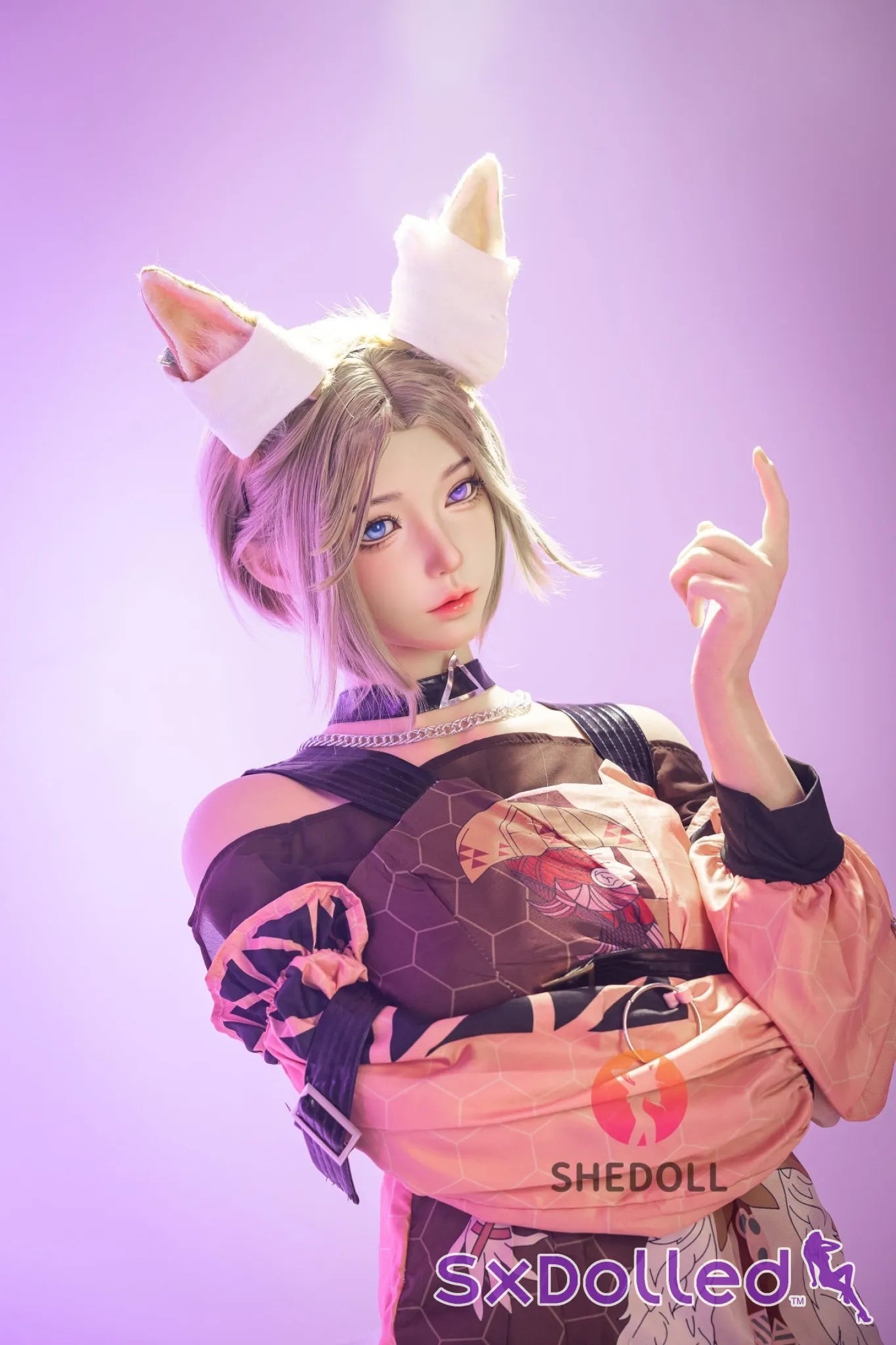 Cheryl A (D-Cup) (167cm) | Asian Fox Cosplay Sex Doll | SHEDOLL D-Cup / 167cm / Blonde Sex Doll