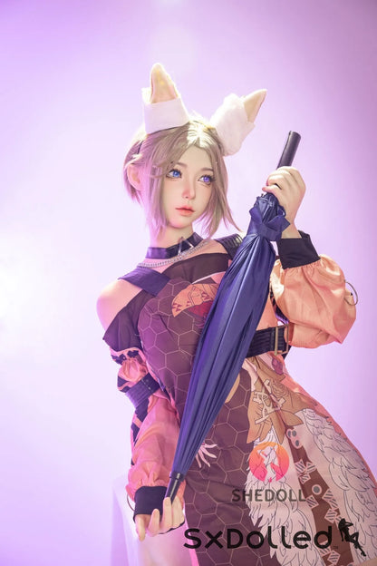 Cheryl A (D-Cup) (167cm) | Asian Fox Cosplay Sex Doll | SHEDOLL D-Cup / 167cm / Blonde Sex Doll