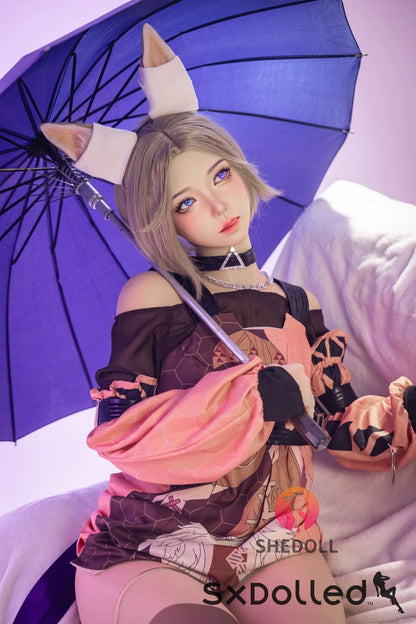Cheryl A (D-Cup) (167cm) | Asian Fox Cosplay Sex Doll | SHEDOLL D-Cup / 167cm / Blonde Sex Doll