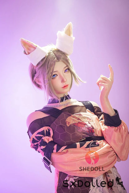 Cheryl A (D-Cup) (167cm) | Asian Fox Cosplay Sex Doll | SHEDOLL D-Cup / 167cm / Blonde Sex Doll