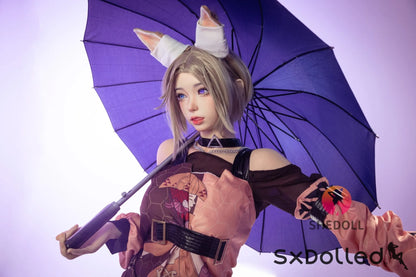 Cheryl A (D-Cup) (167cm) | Asian Fox Cosplay Sex Doll | SHEDOLL D-Cup / 167cm / Blonde Sex Doll