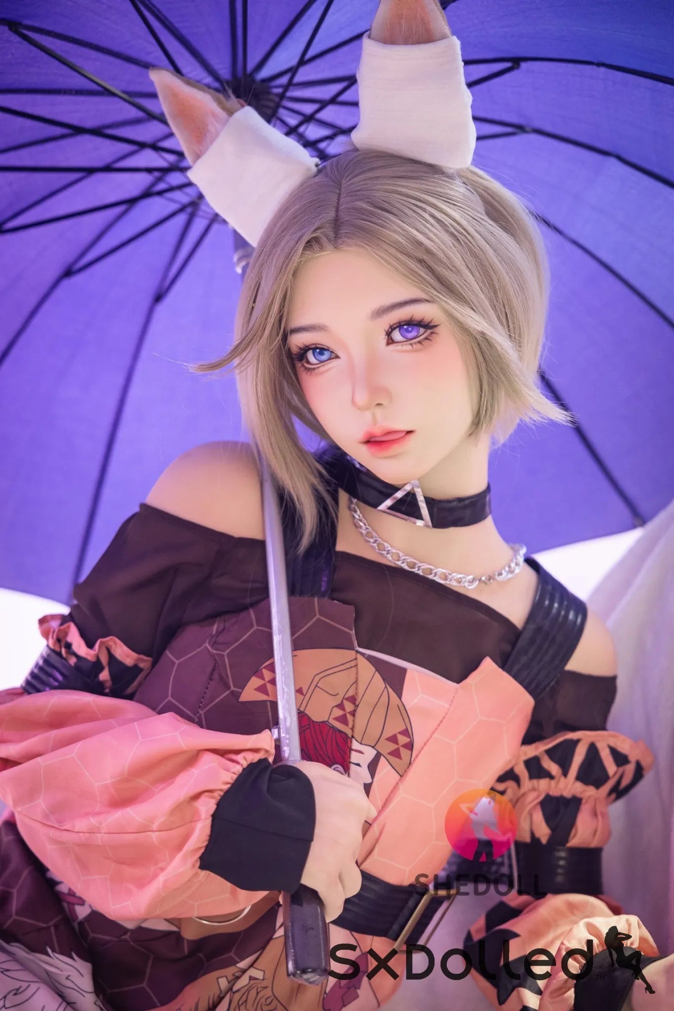 Cheryl A (D-Cup) (167cm) | Asian Fox Cosplay Sex Doll | SHEDOLL D-Cup / 167cm / Blonde Sex Doll