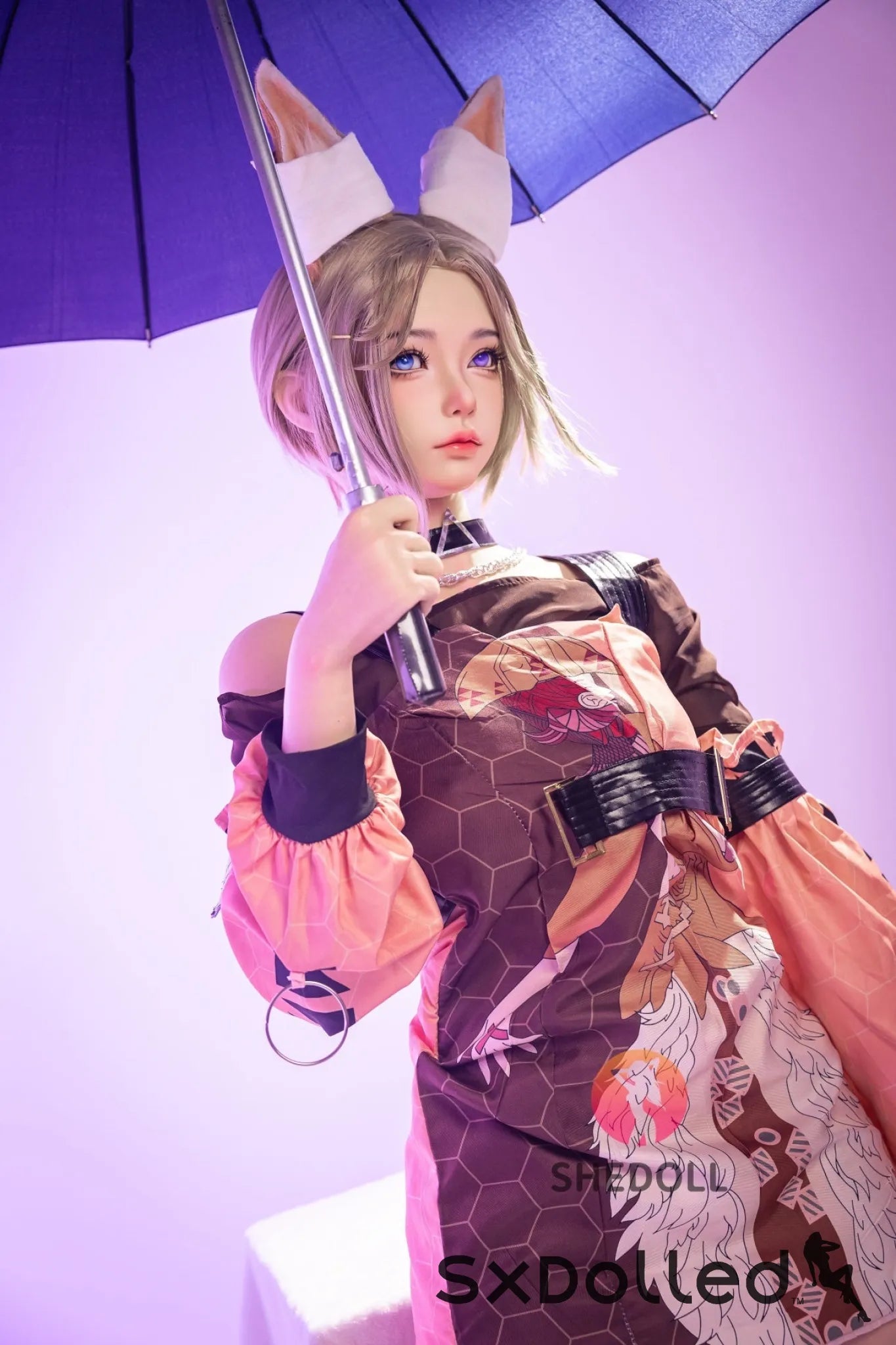 Cheryl A (D-Cup) (167cm) | Asian Fox Cosplay Sex Doll | SHEDOLL D-Cup / 167cm / Blonde Sex Doll