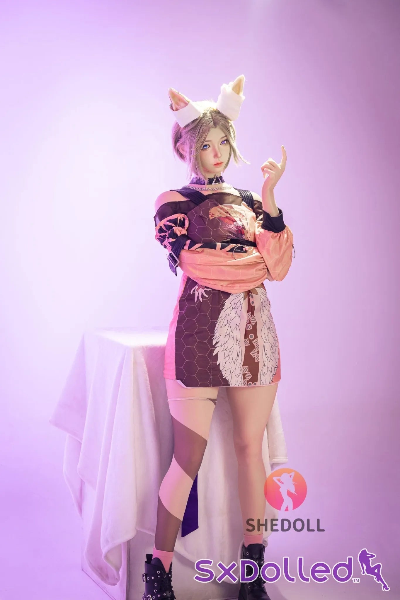 Cheryl A (D-Cup) (167cm) | Asian Fox Cosplay Sex Doll | SHEDOLL D-Cup / 167cm / Blonde Sex Doll