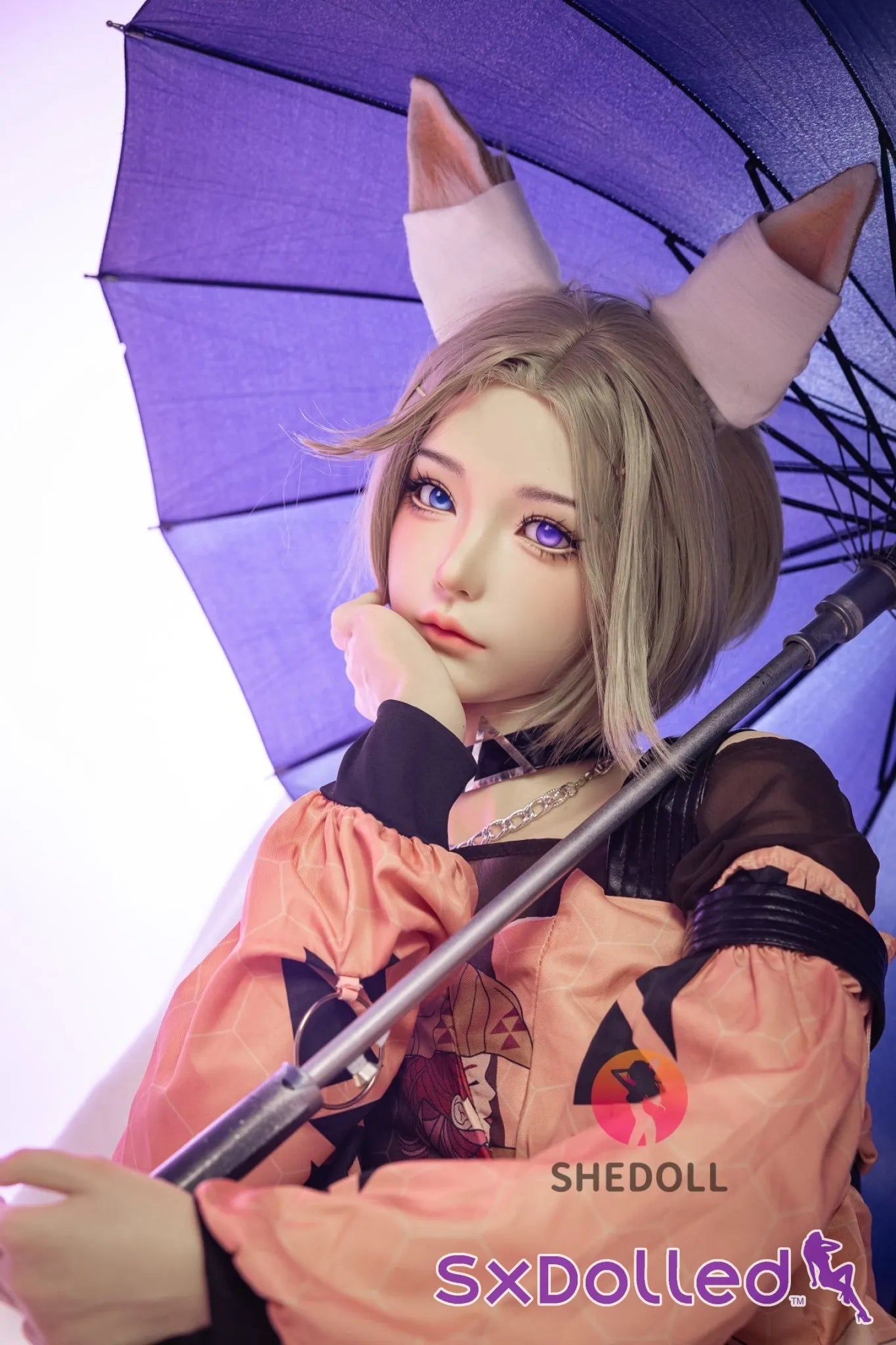 Cheryl A (D-Cup) (167cm) | Asian Fox Cosplay Sex Doll | SHEDOLL D-Cup / 167cm / Blonde Sex Doll
