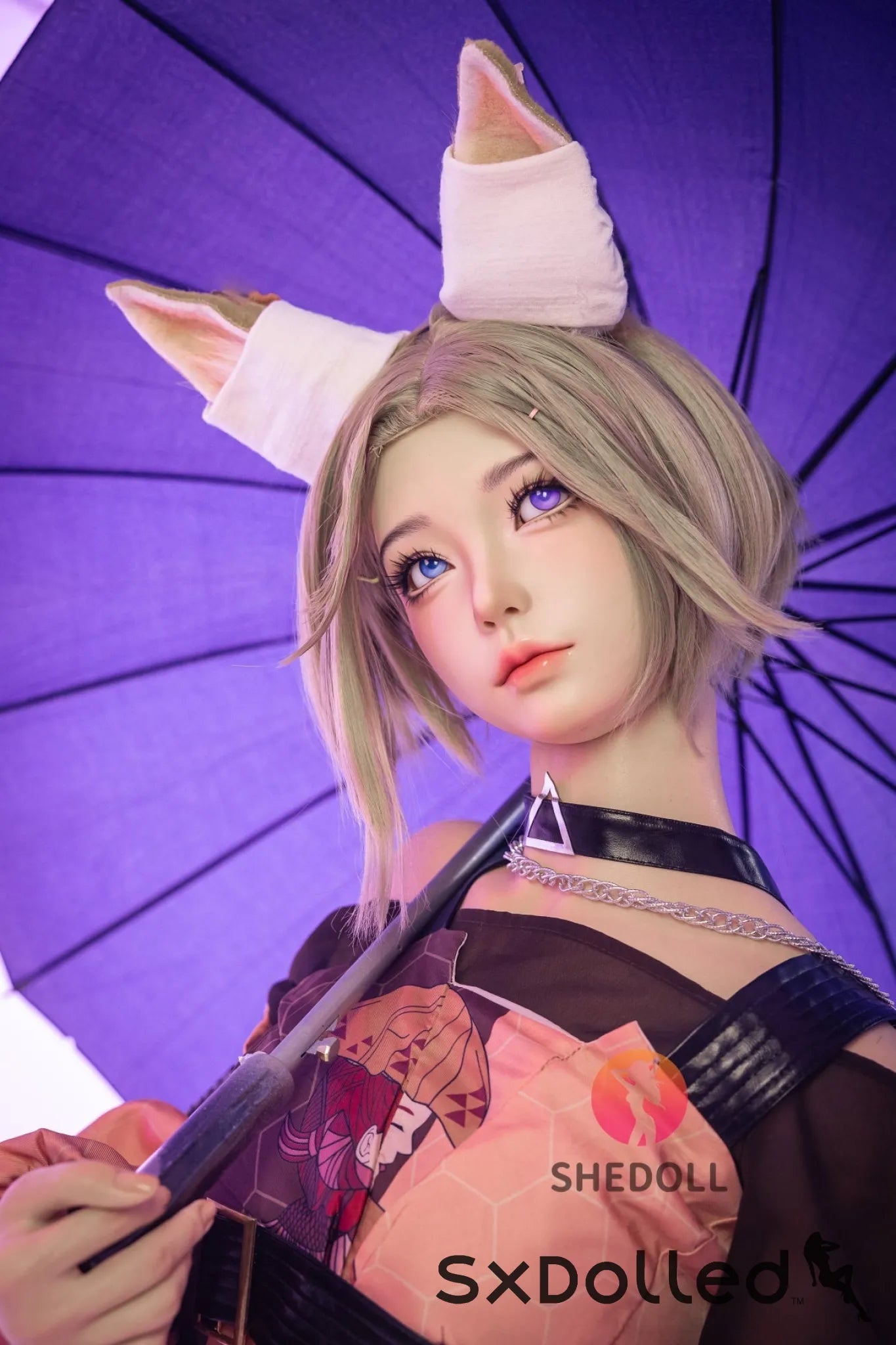 Cheryl A (D-Cup) (167cm) | Asian Fox Cosplay Sex Doll | SHEDOLL D-Cup / 167cm / Blonde Sex Doll