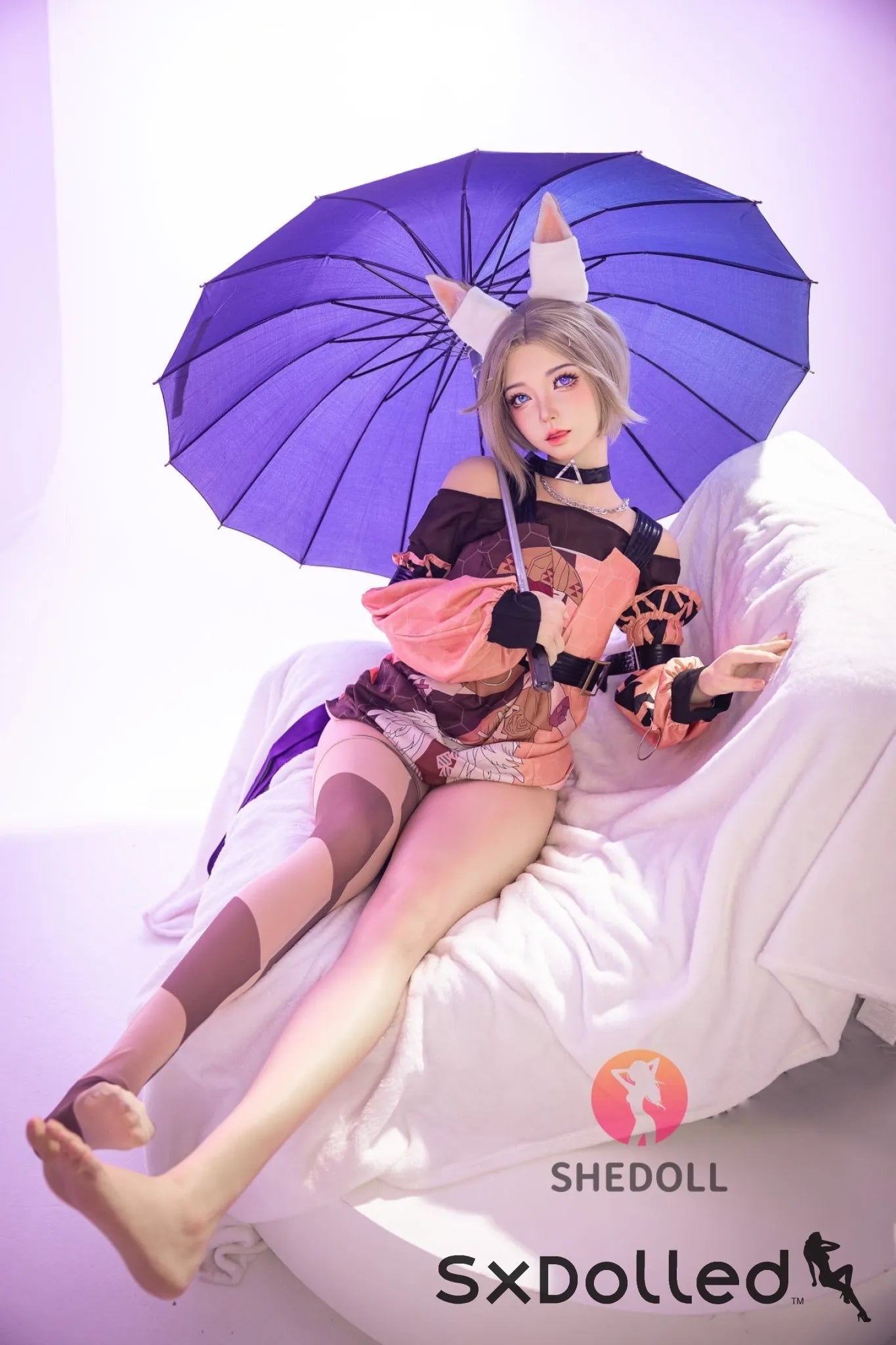 Cheryl A (D-Cup) (167cm) | Asian Fox Cosplay Sex Doll | SHEDOLL D-Cup / 167cm / Blonde Sex Doll