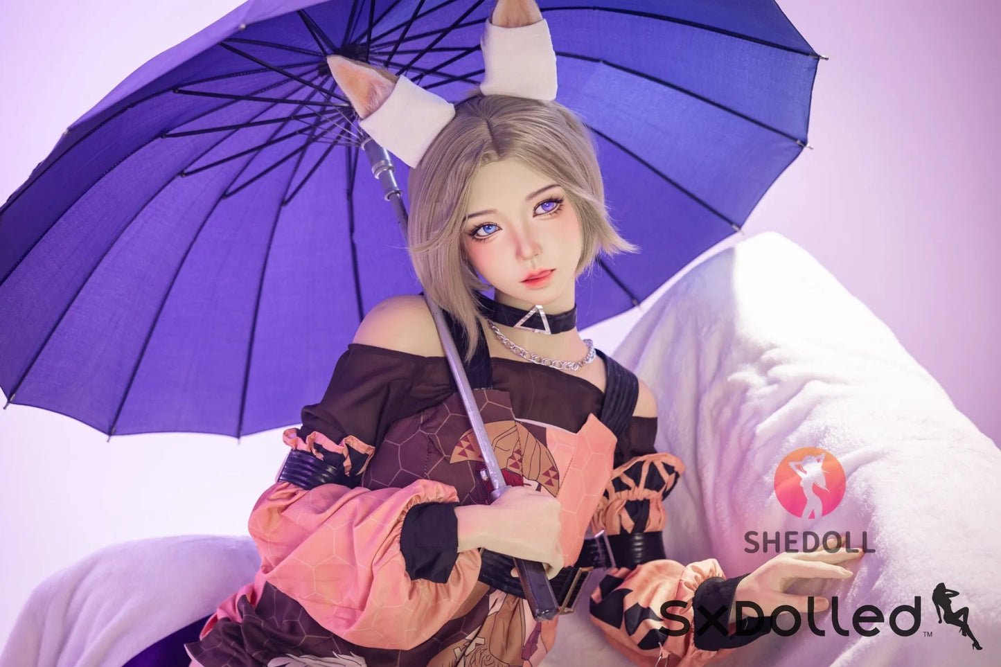 Cheryl A (D-Cup) (167cm) | Asian Fox Cosplay Sex Doll | SHEDOLL D-Cup / 167cm / Blonde Sex Doll