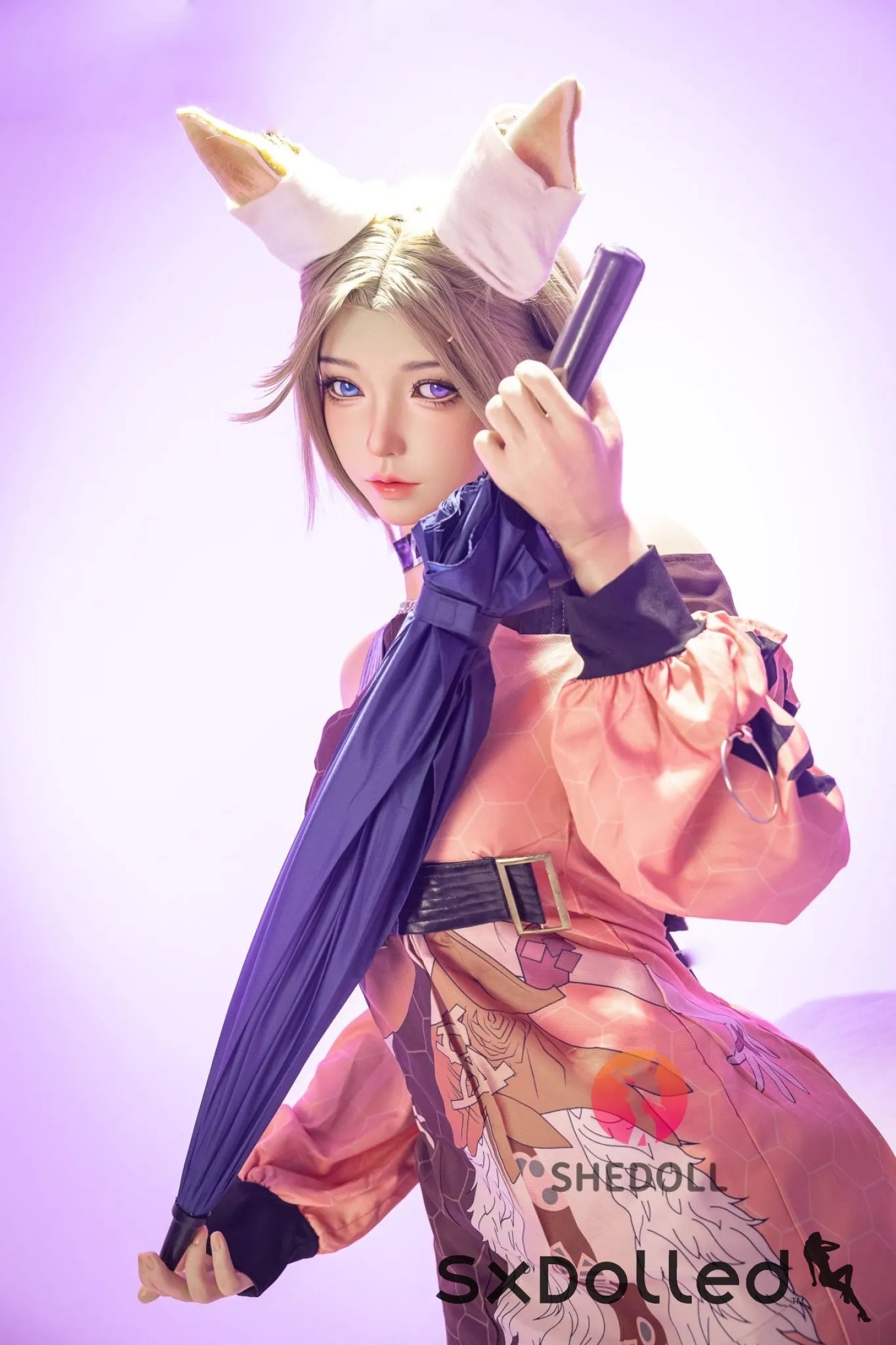 Cheryl A (D-Cup) (167cm) | Asian Fox Cosplay Sex Doll | SHEDOLL D-Cup / 167cm / Blonde Sex Doll
