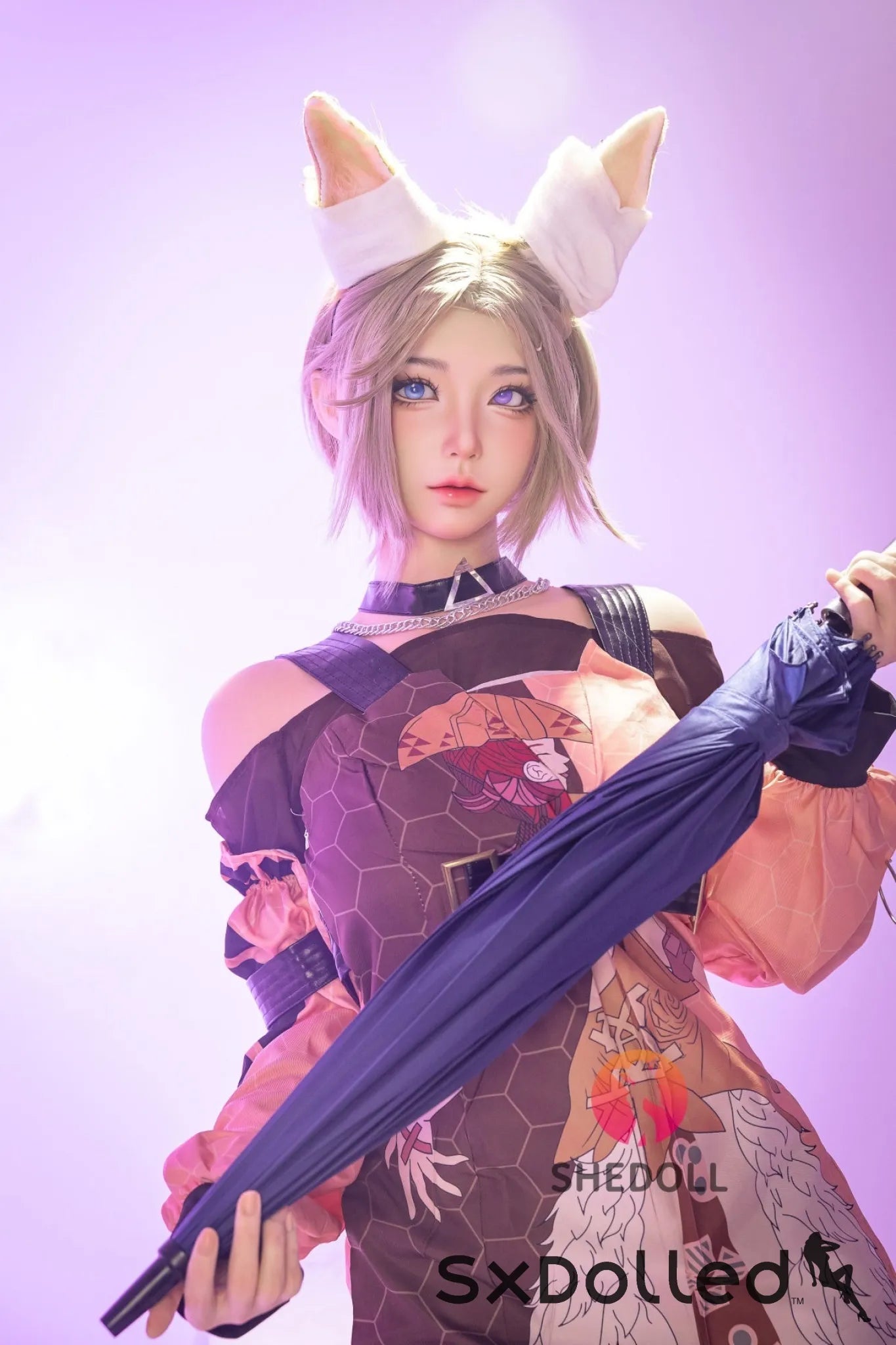 Cheryl A (D-Cup) (167cm) | Asian Fox Cosplay Sex Doll | SHEDOLL D-Cup / 167cm / Blonde Sex Doll