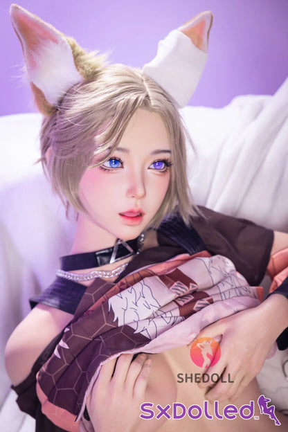 Cheryl A (D-Cup) (167cm) | Asian Fox Cosplay Sex Doll | SHEDOLL D-Cup / 167cm / Blonde Sex Doll
