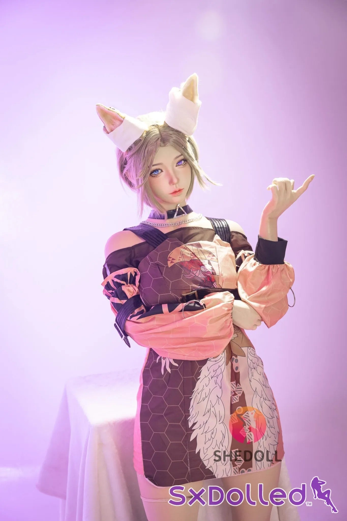 Cheryl A (D-Cup) (167cm) | Asian Fox Cosplay Sex Doll | SHEDOLL D-Cup / 167cm / Blonde Sex Doll