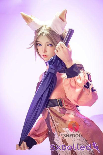 Cheryl A (D-Cup) (167cm) | Asian Fox Cosplay Sex Doll | SHEDOLL D-Cup / 167cm / Blonde Sex Doll