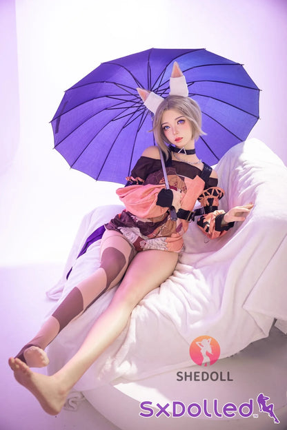 Cheryl A (D-Cup) (167cm) | Asian Fox Cosplay Sex Doll | SHEDOLL D-Cup / 167cm / Blonde Sex Doll