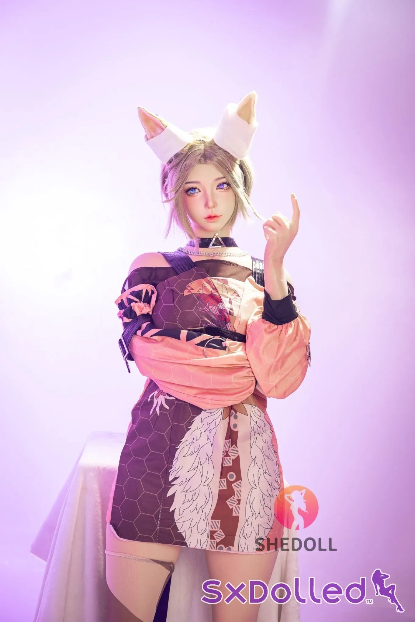 Cheryl A (D-Cup) (167cm) | Asian Fox Cosplay Sex Doll | SHEDOLL D-Cup / 167cm / Blonde Sex Doll