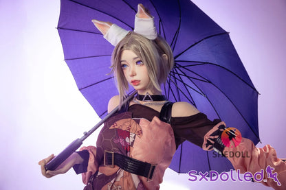 Cheryl A (D-Cup) (167cm) | Asian Fox Cosplay Sex Doll | SHEDOLL D-Cup / 167cm / Blonde Sex Doll