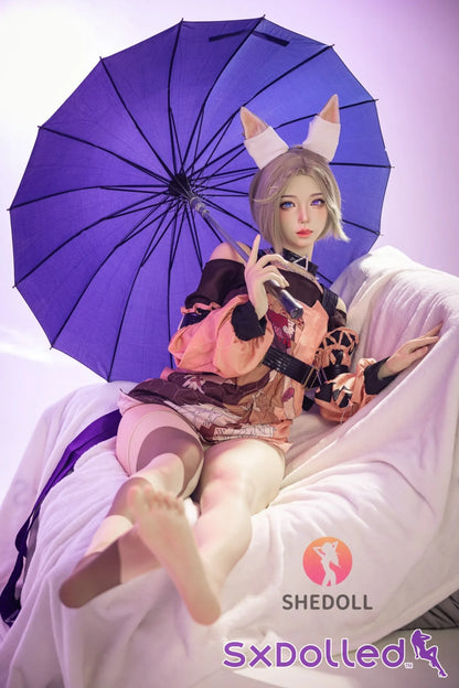 Cheryl A (D-Cup) (167cm) | Asian Fox Cosplay Sex Doll | SHEDOLL D-Cup / 167cm / Blonde Sex Doll