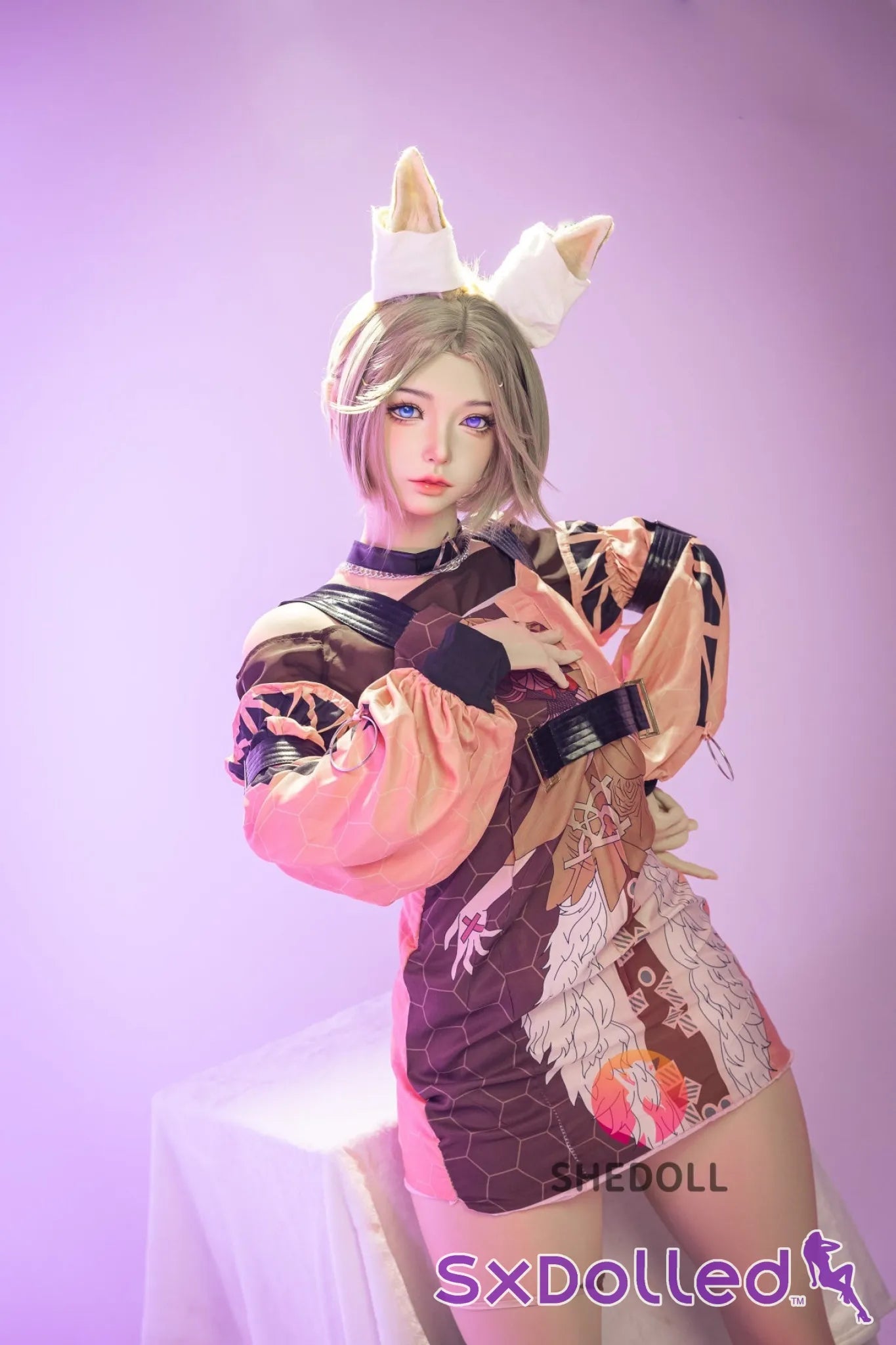 Cheryl A (D-Cup) (167cm) | Asian Fox Cosplay Sex Doll | SHEDOLL D-Cup / 167cm / Blonde Sex Doll