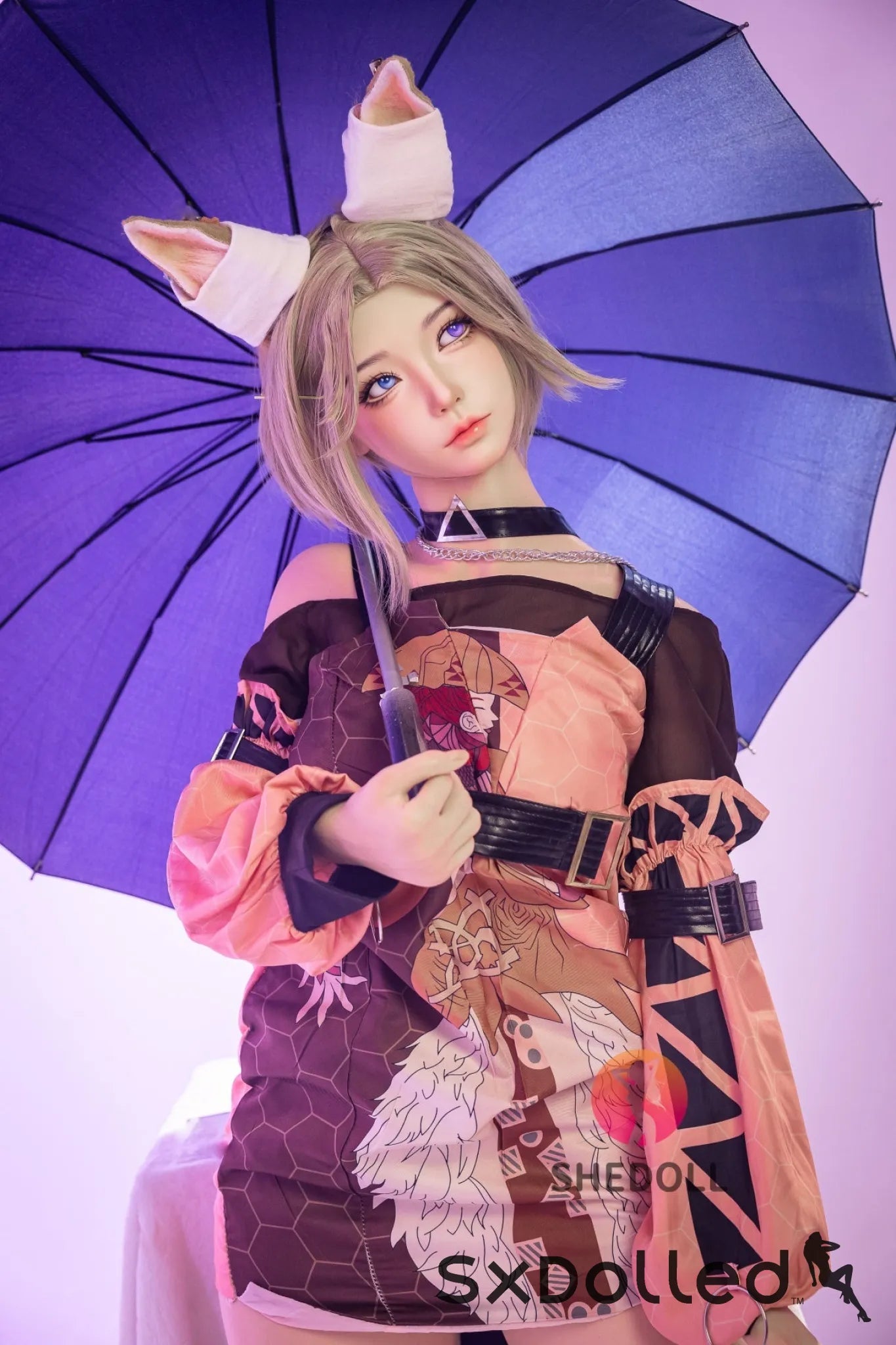 Cheryl A (D-Cup) (167cm) | Asian Fox Cosplay Sex Doll | SHEDOLL D-Cup / 167cm / Blonde Sex Doll