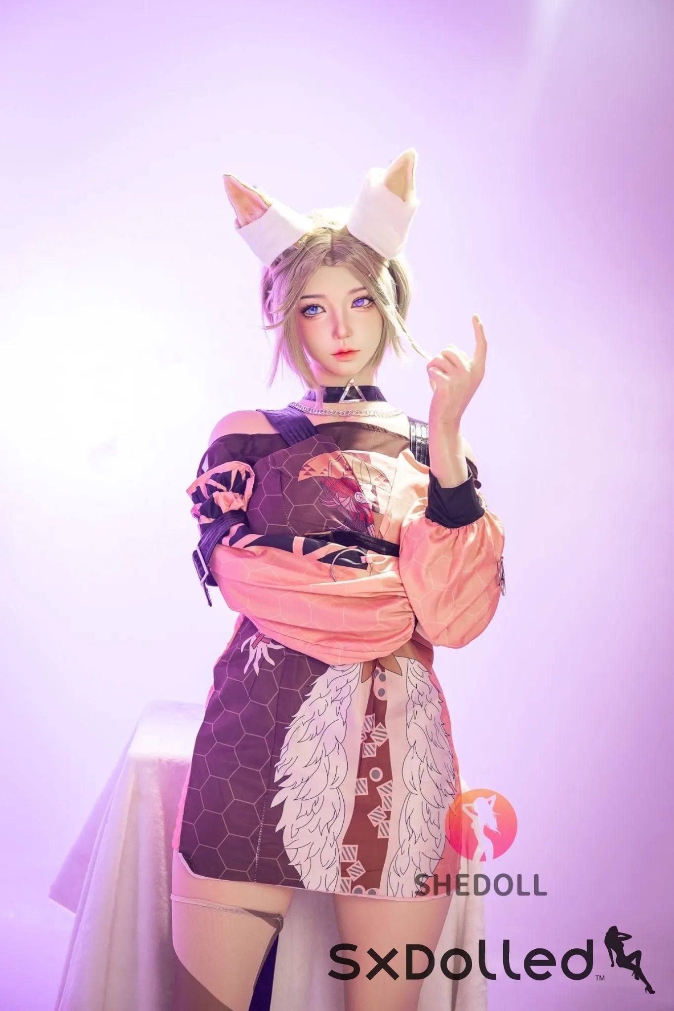Cheryl A (D-Cup) (167cm) | Asian Fox Cosplay Sex Doll | SHEDOLL D-Cup / 167cm / Blonde Sex Doll