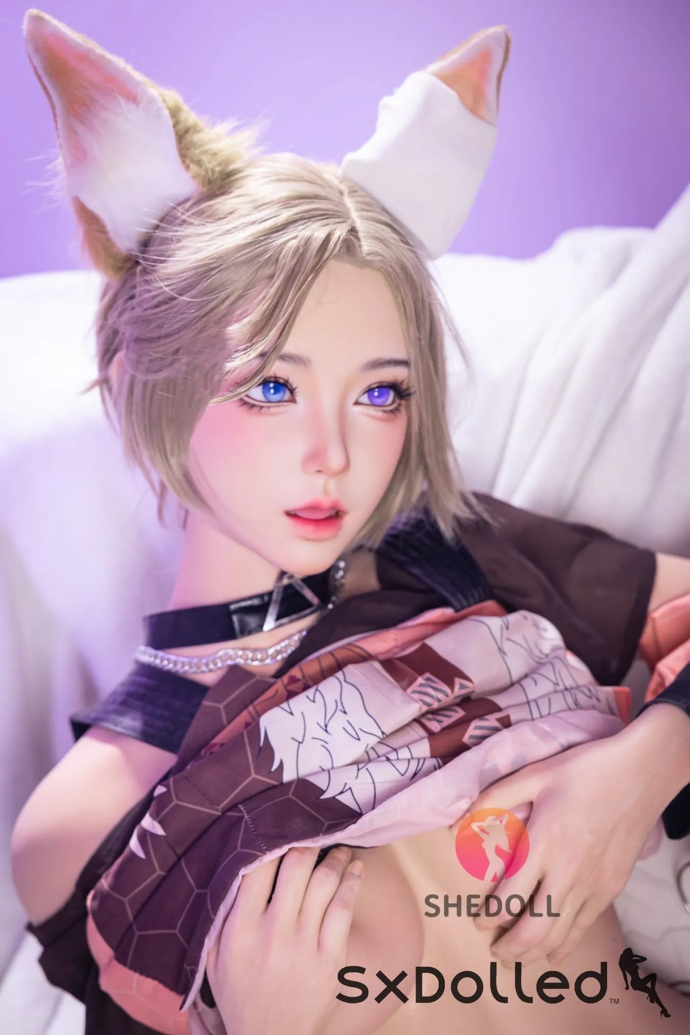 Cheryl A (D-Cup) (167cm) | Asian Fox Cosplay Sex Doll | SHEDOLL D-Cup / 167cm / Blonde Sex Doll
