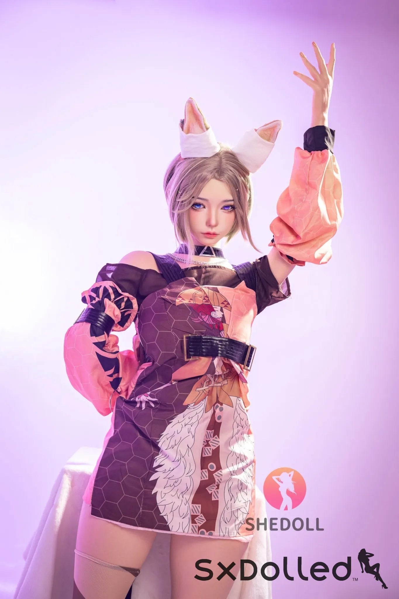 Cheryl A (D-Cup) (167cm) | Asian Fox Cosplay Sex Doll | SHEDOLL D-Cup / 167cm / Blonde Sex Doll