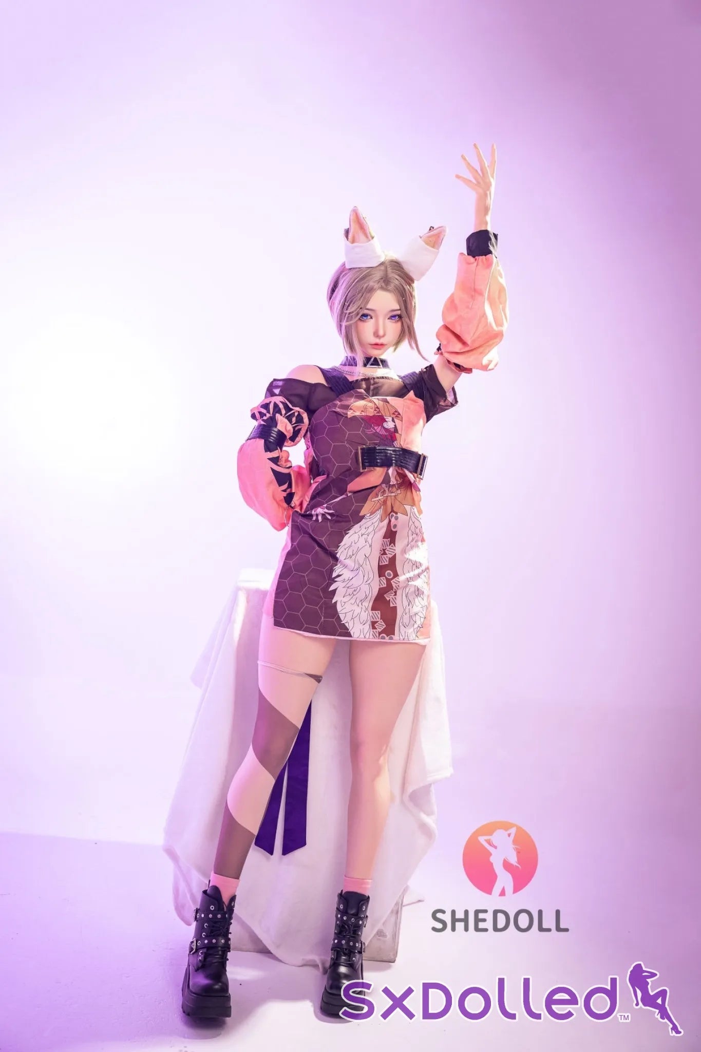 Cheryl A (D-Cup) (167cm) | Asian Fox Cosplay Sex Doll | SHEDOLL D-Cup / 167cm / Blonde Sex Doll