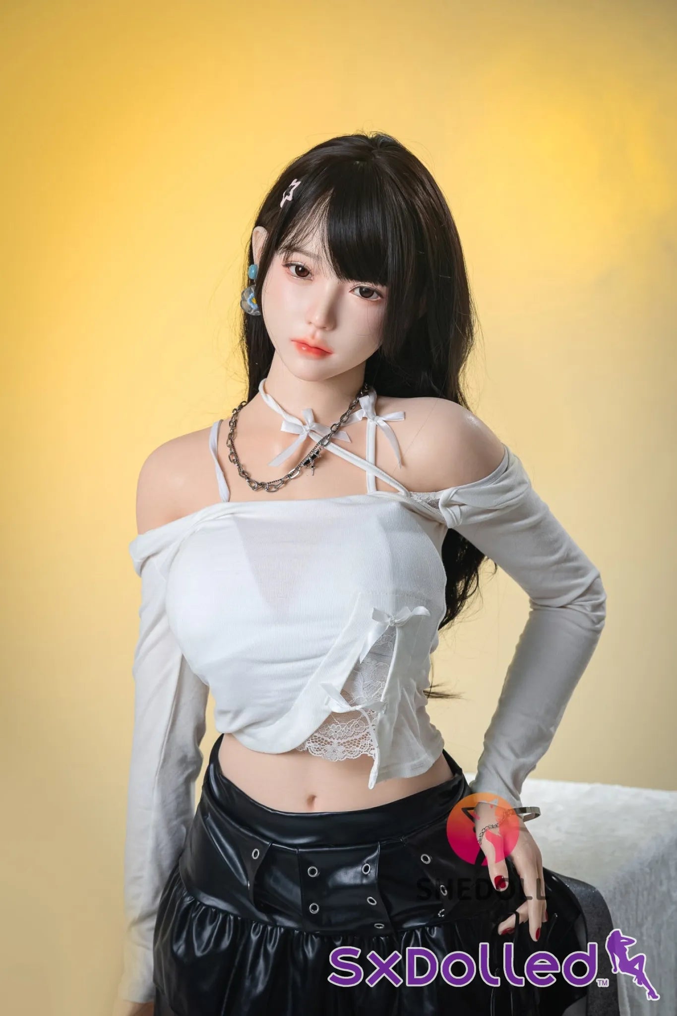 Cheryl B (D-Cup) (168cm) | Soft Face Asian Sex Doll | SHEDOLL D-Cup / 168cm / Brunette Sex Doll