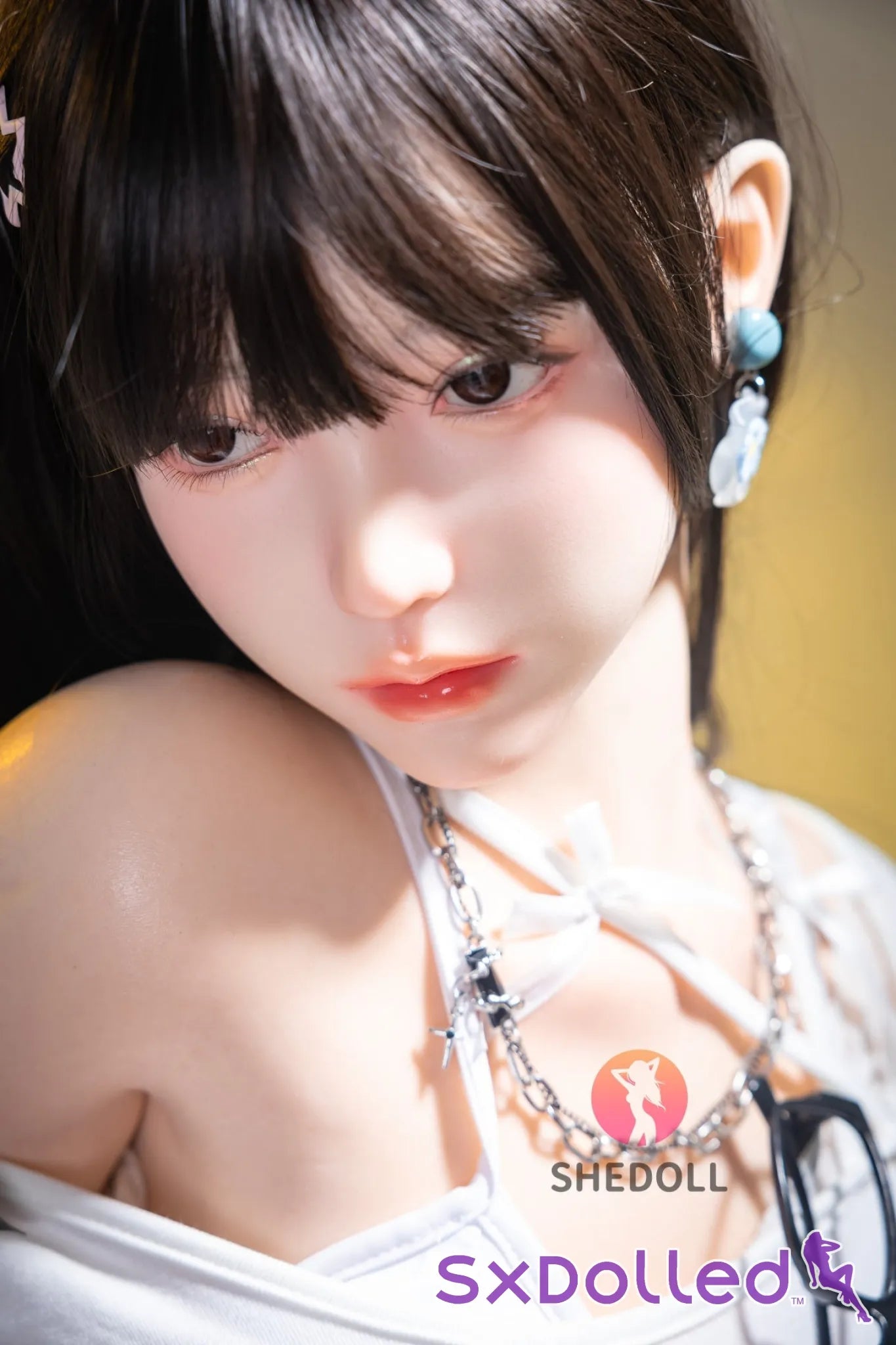 Cheryl B (D-Cup) (168cm) | Soft Face Asian Sex Doll | SHEDOLL D-Cup / 168cm / Brunette Sex Doll
