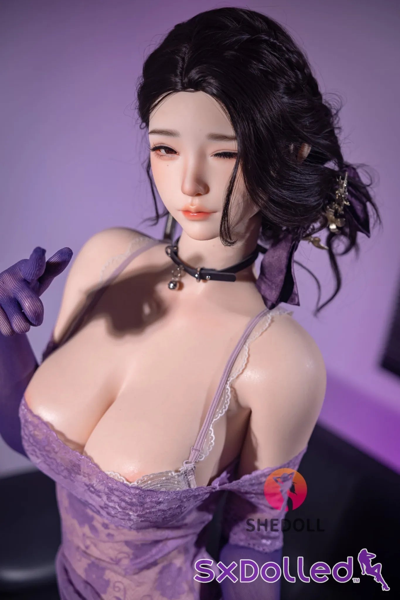 Cheryl C (E-Cup) (170cm) | Seductive Asian Sex Doll | SHEDOLL E-Cup / 170cm / Black Sex Doll