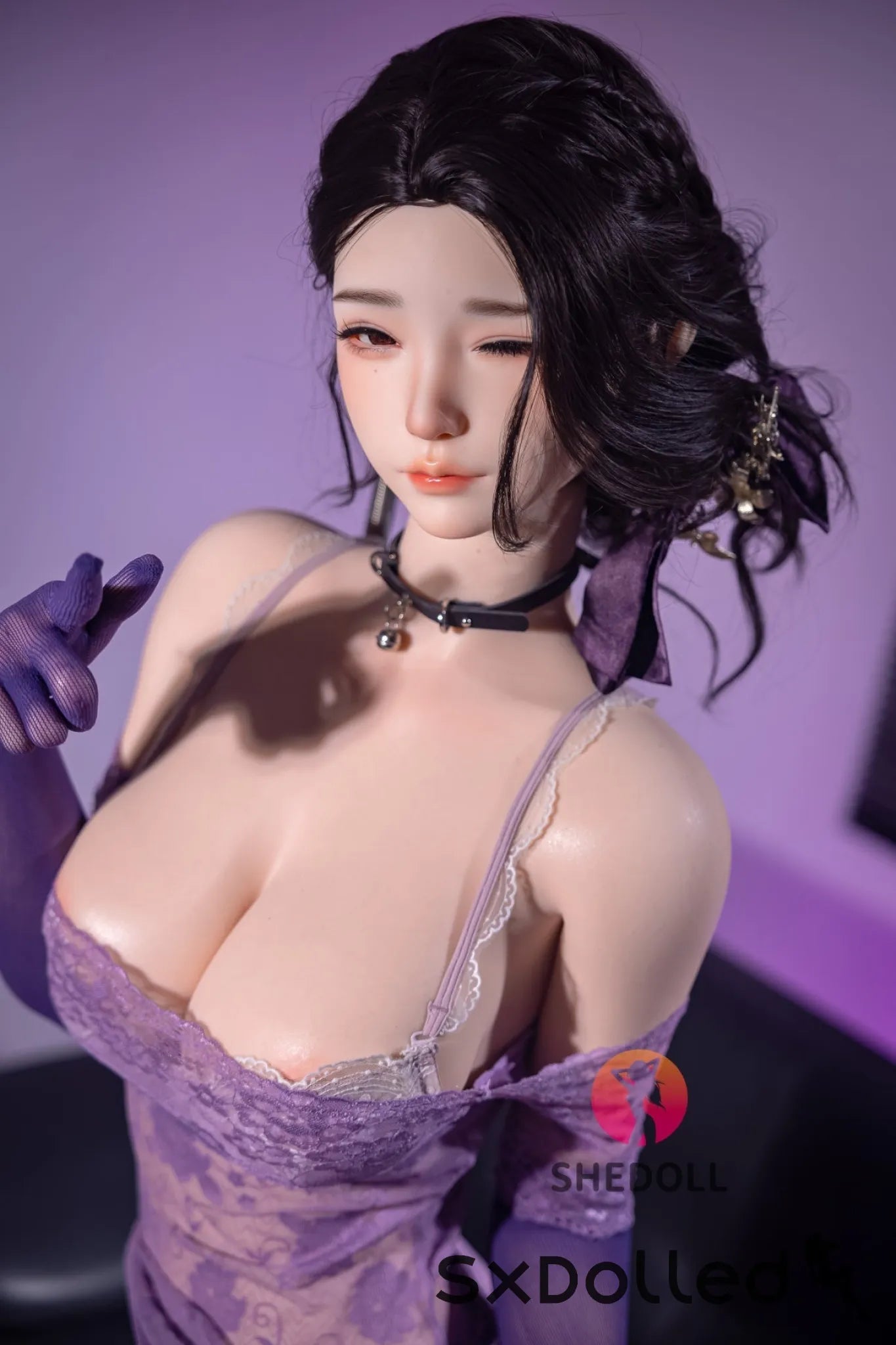 Cheryl C (E-Cup) (170cm) | Seductive Asian Sex Doll | SHEDOLL E-Cup / 170cm / Black Sex Doll