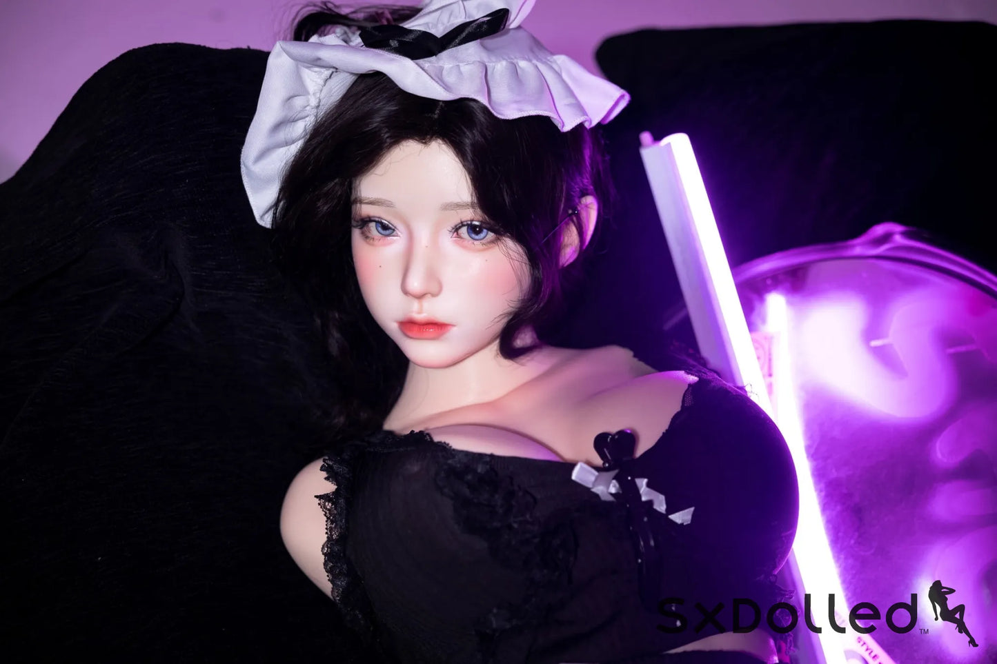 Cheryl D Torso (I-Cup) (75cm) | Asian Sex Doll Torso | SHEDOLL I-Cup / 75cm / Black Sex Torso