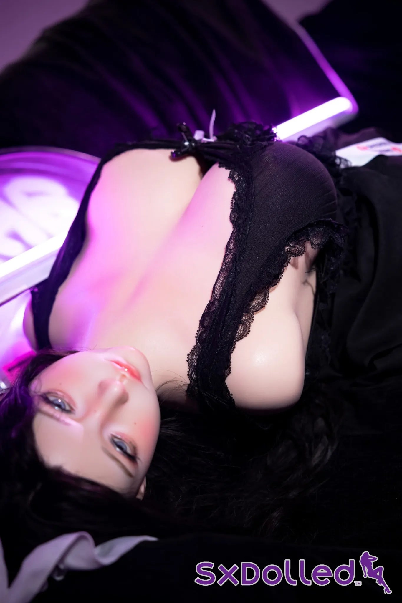 Cheryl D Torso (I-Cup) (75cm) | Asian Sex Doll Torso | SHEDOLL I-Cup / 75cm / Black Sex Torso