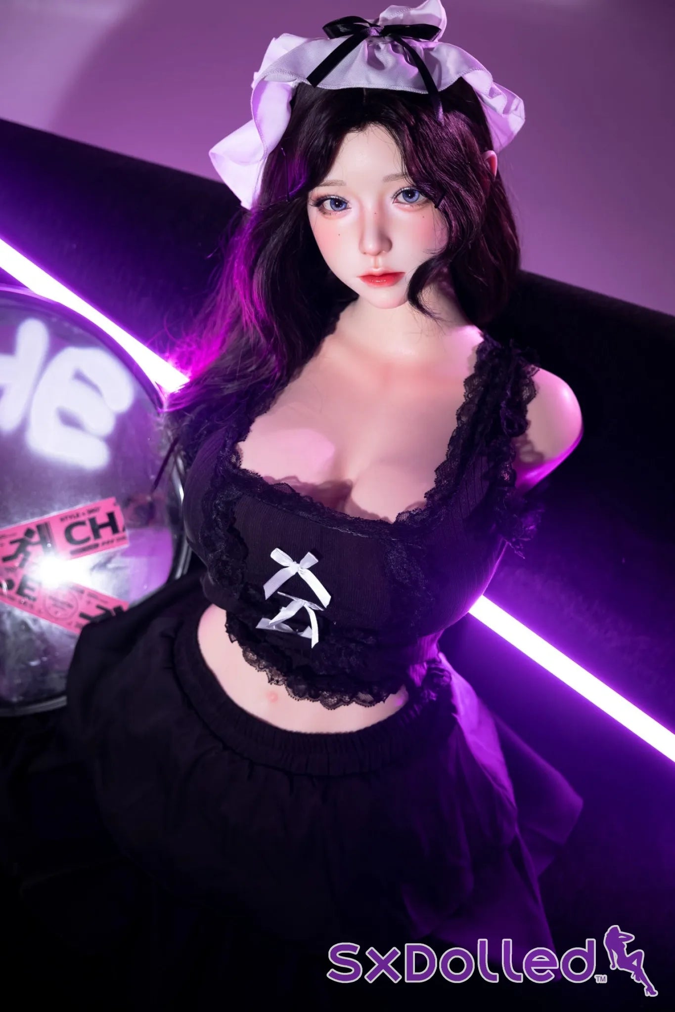 Cheryl D Torso (I-Cup) (75cm) | Asian Sex Doll Torso | SHEDOLL I-Cup / 75cm / Black Sex Torso