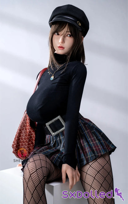 Cheryl E (H-Cup) (163cm) | Brunette Busty Asian Sex Doll | SHEDOLL - H-Cup / 163cm / Brunette - Sex Doll