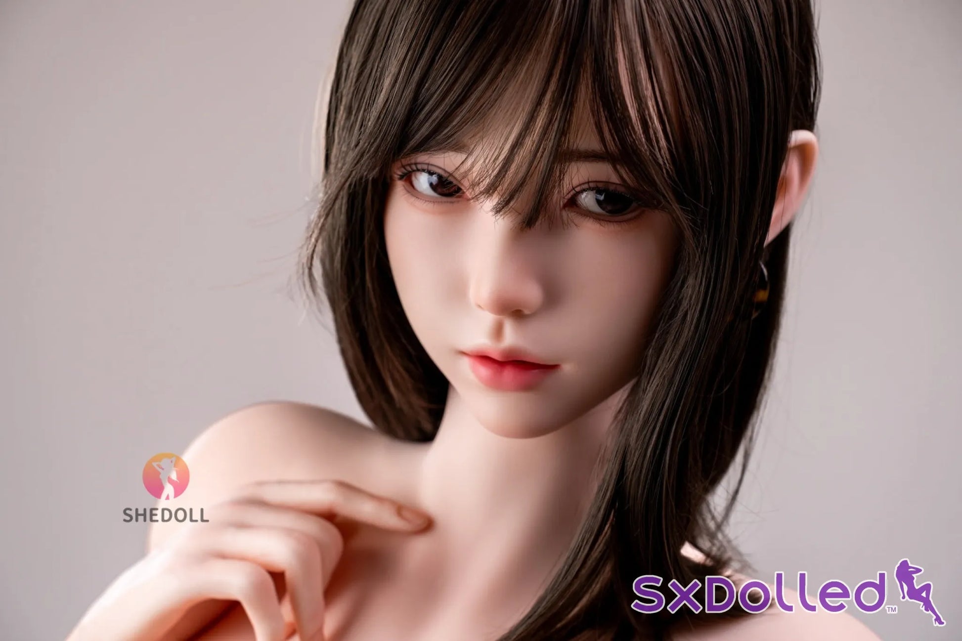 Cheryl E (H-Cup) (163cm) | Brunette Busty Asian Sex Doll | SHEDOLL - H-Cup / 163cm / Brunette - Sex Doll