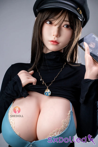 Cheryl E (H-Cup) (163cm) | Brunette Busty Asian Sex Doll | SHEDOLL - H-Cup / 163cm / Brunette - Sex Doll