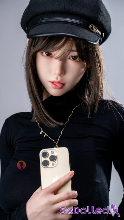 Cheryl E (H-Cup) (163cm) | Brunette Busty Asian Sex Doll | SHEDOLL - H-Cup / 163cm / Brunette - Sex Doll