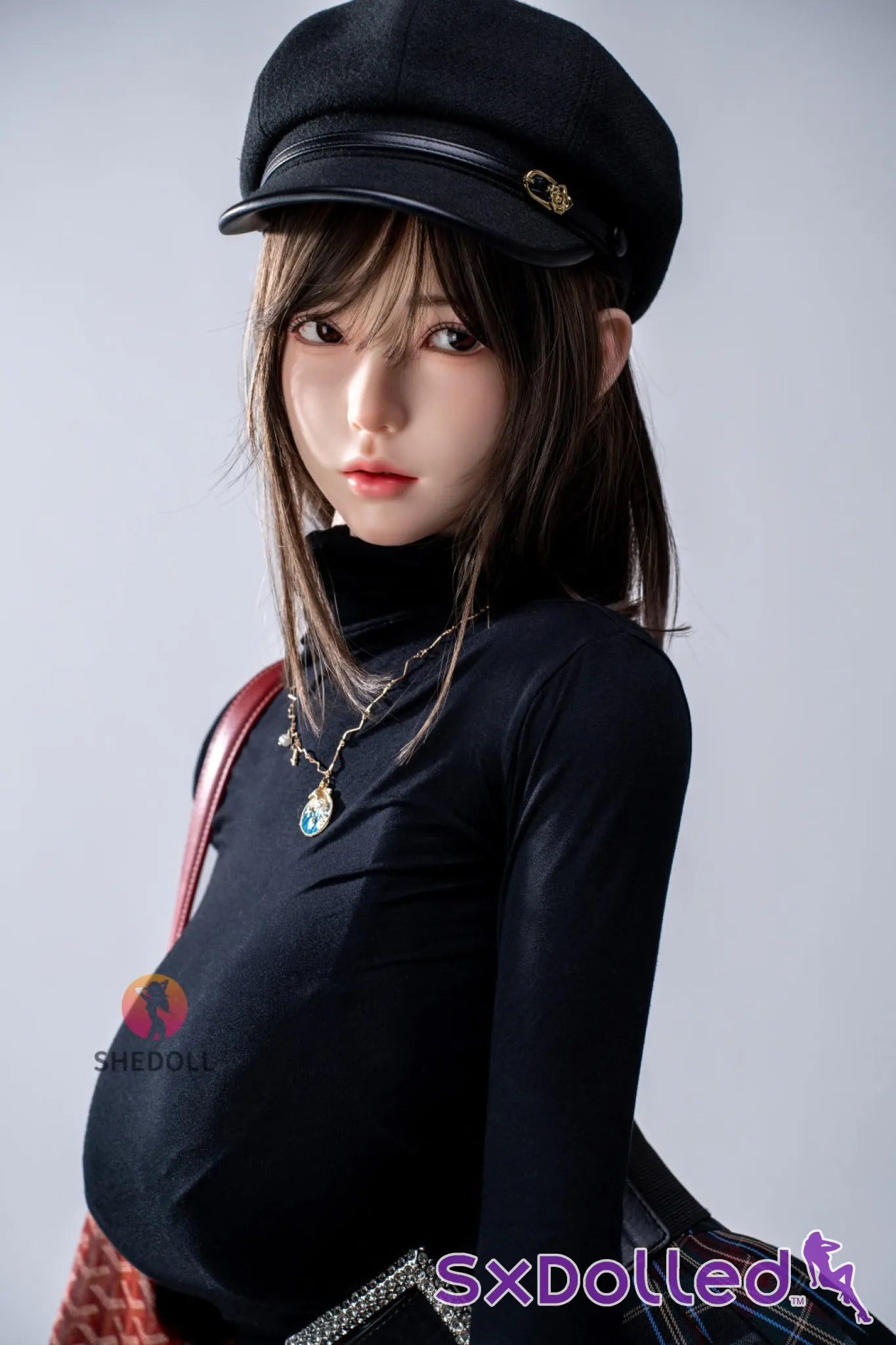 Cheryl E (H-Cup) (163cm) | Brunette Busty Asian Sex Doll | SHEDOLL - H-Cup / 163cm / Brunette - Sex Doll