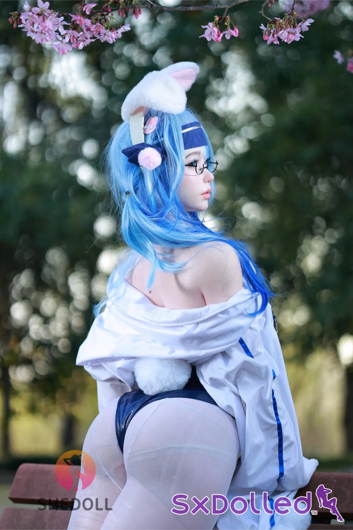 Cheryl F (D-Cup) (167cm) | Asian Blue Bunny Girl Sex Doll | SHEDOLL - D-Cup / 167cm / Blue - Sex Doll